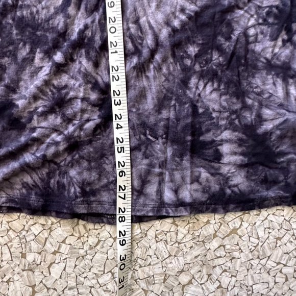 Lock and Love Tie dye comfy dolman sleeve tunic top Large EUC - Picture 4 of 7